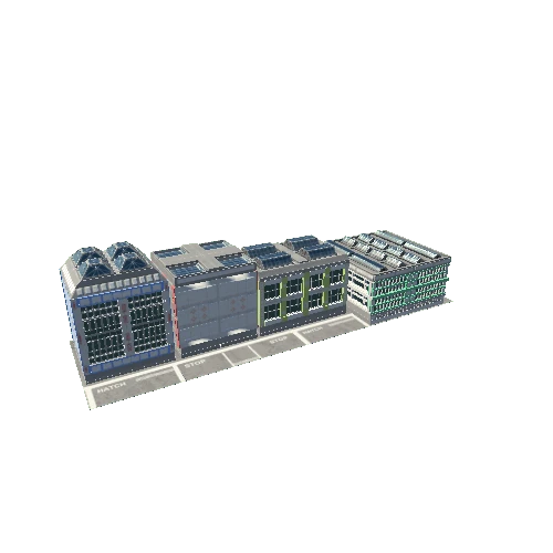 M_Low Poly Building Assets_8 Variant